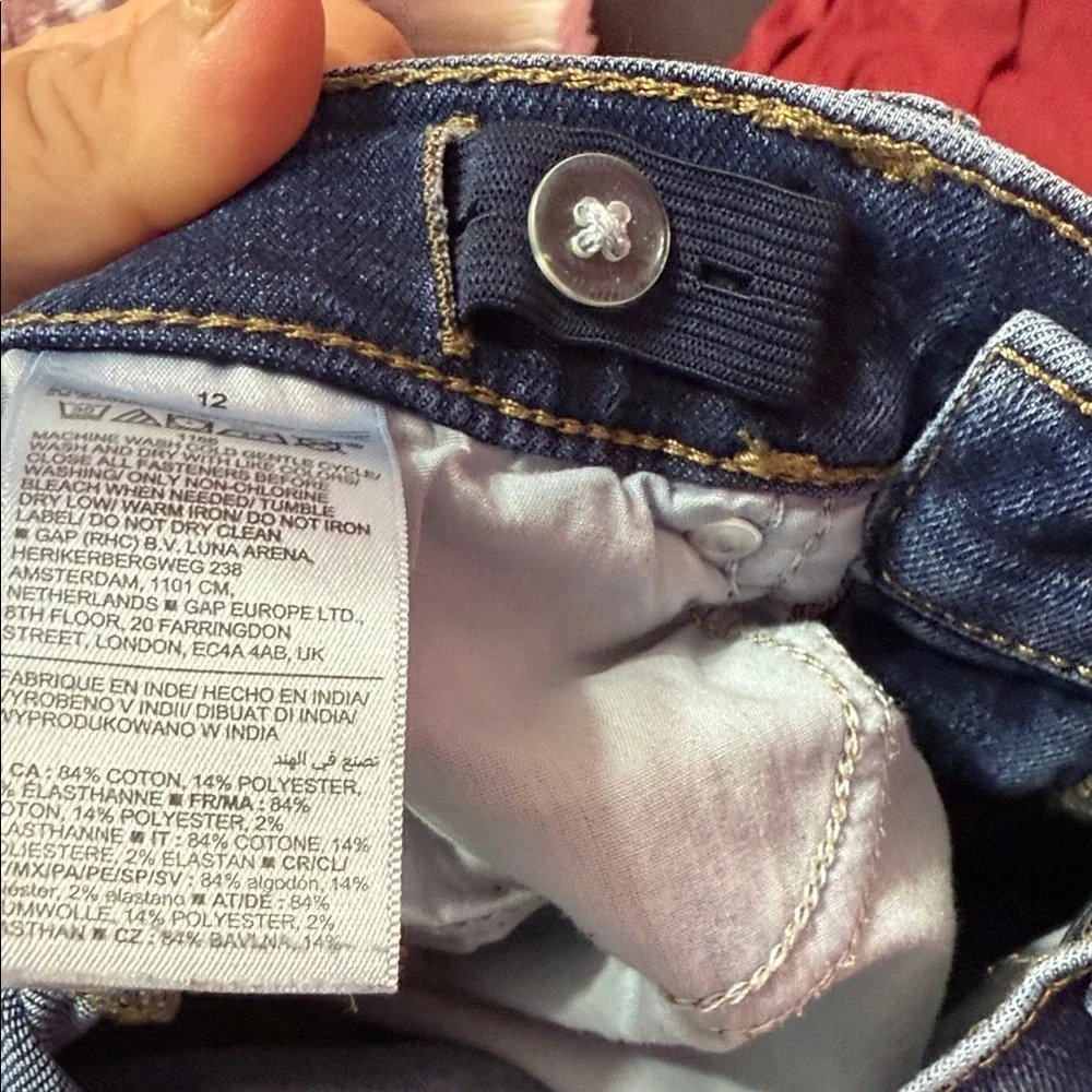 Old Navy Kids Blue Distressed Jeans size 12